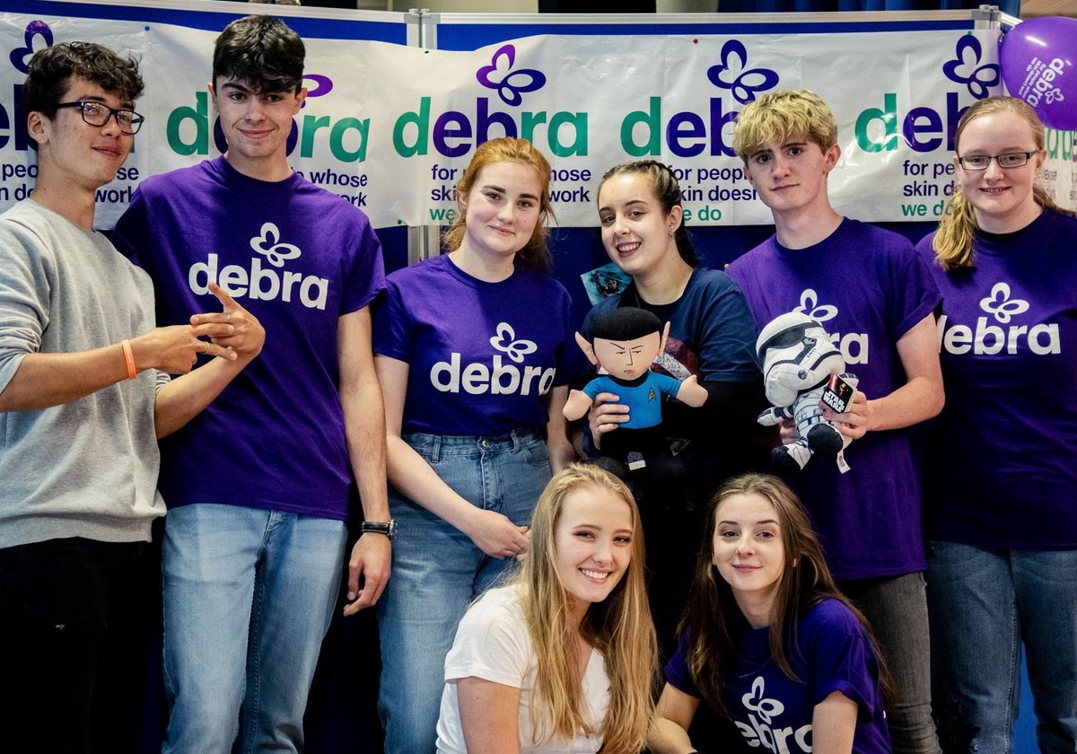 milliemopps's tweet photo. On Friday night @WyHighAcademy we ran a quiz night in honour of James Dunn raising money for @CharityDEBRA ! I would not have been able to pull of such an amazing night without the help of my friends and @Tbrotherstrust for sending us a signed photo of @TomHolland1996 https://t.co/wB2ESB9IX1