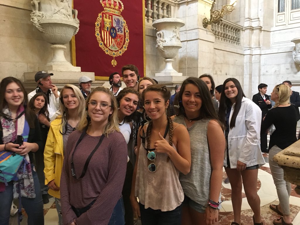 Today, we also took a guided tour of the Royal Palace. #Informative&amp;Interesting!