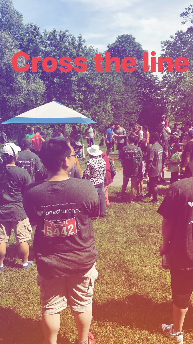_JonathanSmith's tweet photo. What a great time at @CrossTheLineRun - so much fun  and we were able help dig wells in #Bangladesh with our partners @ERDO_CANADA &amp; @agincourtchurch #Onechurch https://t.co/t9QCwggGFU