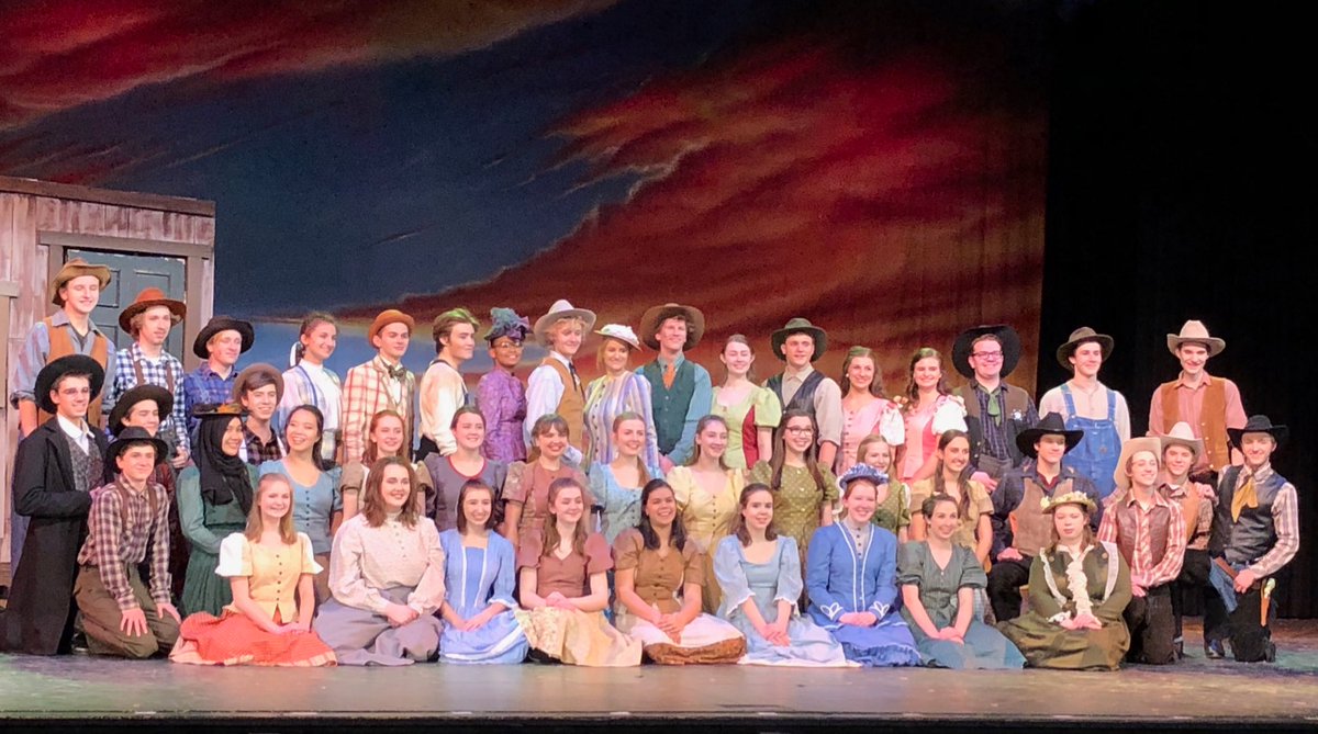 amidzich's tweet photo. Break a leg to the cast of Oklahoma!  Enjoy your award winning performance as you are recognized for Outstanding Musical at the Jerry Awards! https://t.co/K6vxOtyFop