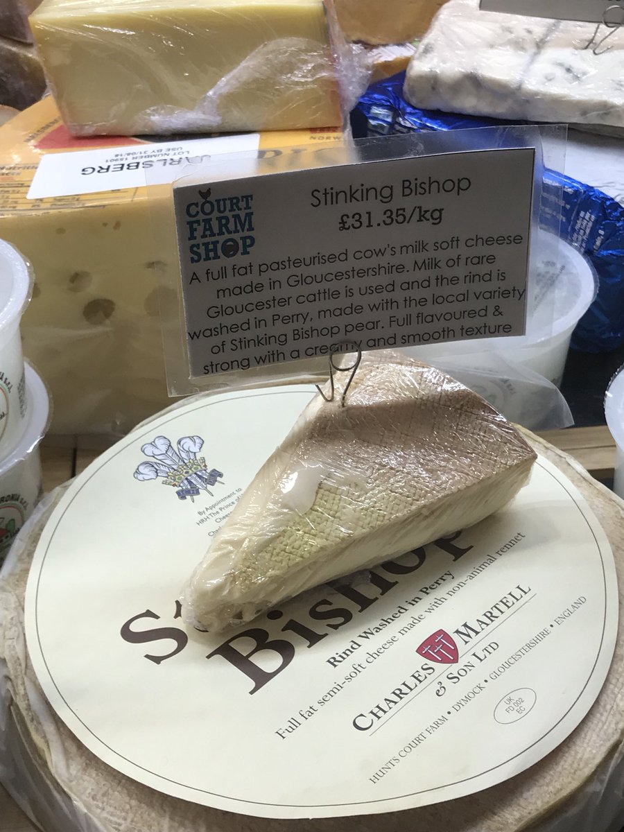 BishGloucester's tweet photo. Wonderful day in wonderful Gloucestershire #OpenFarmSunday18 Good to encounter @SimonWOrganic #GreystonesFarm. Then @CotteswoldDairy & High Sheriff’s ‘stinking bishop’ cheese @CourtFarmShop @GlosDioc @HonCoGlos @NFUtweets https://t.co/2YMdJGAOFp