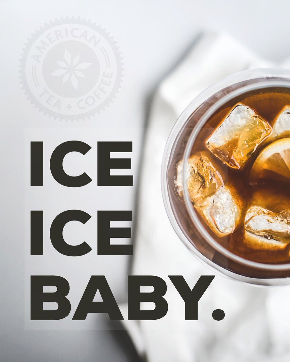 The forecast today is calling for lots of ☀️ with a chance of a cold front forming with our deliciously iced tea at #ATC! Come cool off with us on this perfect #National Iced Tea day! #summerishere #hotdayscooldrinks #IcedTeaDay