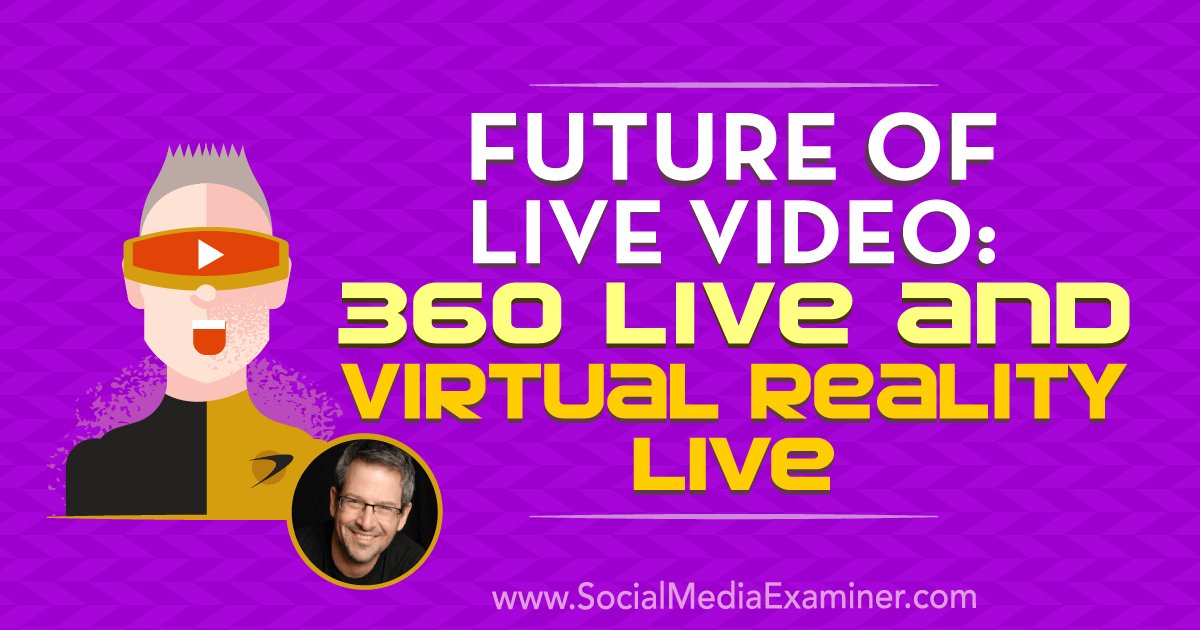 2049VR's tweet photo. Future of Live Video: 360 Live and Virtual Reality Live : Social Media Examiner https://t.co/cycvMHUePy #VirtualReality #AugmentedReality #MixedReality #VR #AR #MX #VirtualRealityLive https://t.co/8ZVQSn0wX6