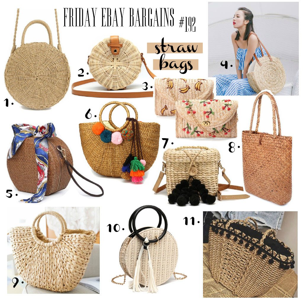 Maddie_7L's tweet photo. Straw bags are ones of the hottest summer accessories! ☀️ Take a look at my newest eBay bargains post and find out my favorites! 😍
https://t.co/cojxPA00WD https://t.co/vkyiKYK1oE
