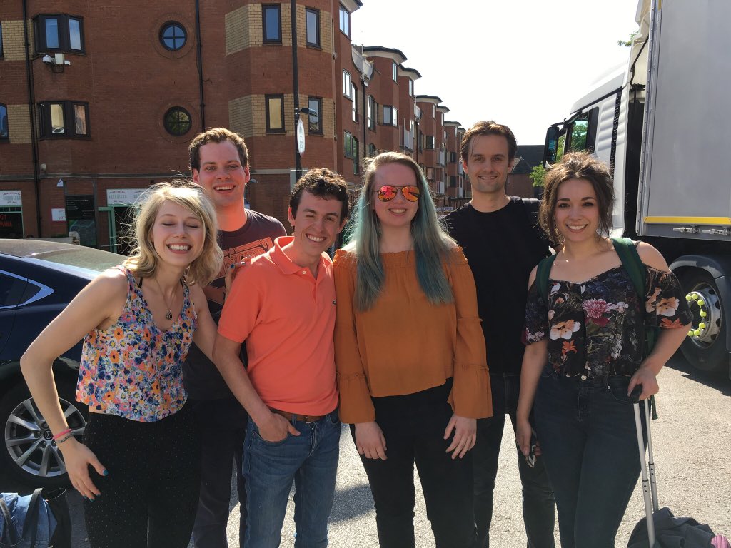 AlexPayne2's tweet photo. @mischiefcomedy went to watch one show and then came back the next day. Then got to meet you all after. Thank you https://t.co/eVSqOyzuYW
