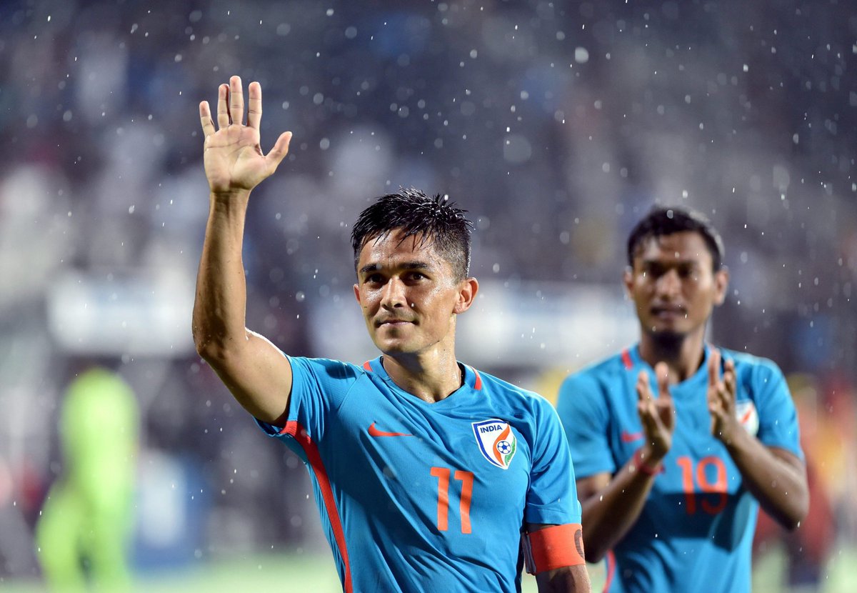 shuhaibdQ's tweet photo. #INDvKEN
All the best @IndianFootball 👍🏼 @chetrisunil11 
#Indiavskenya #IndianFootball https://t.co/tVTnIjhcuk