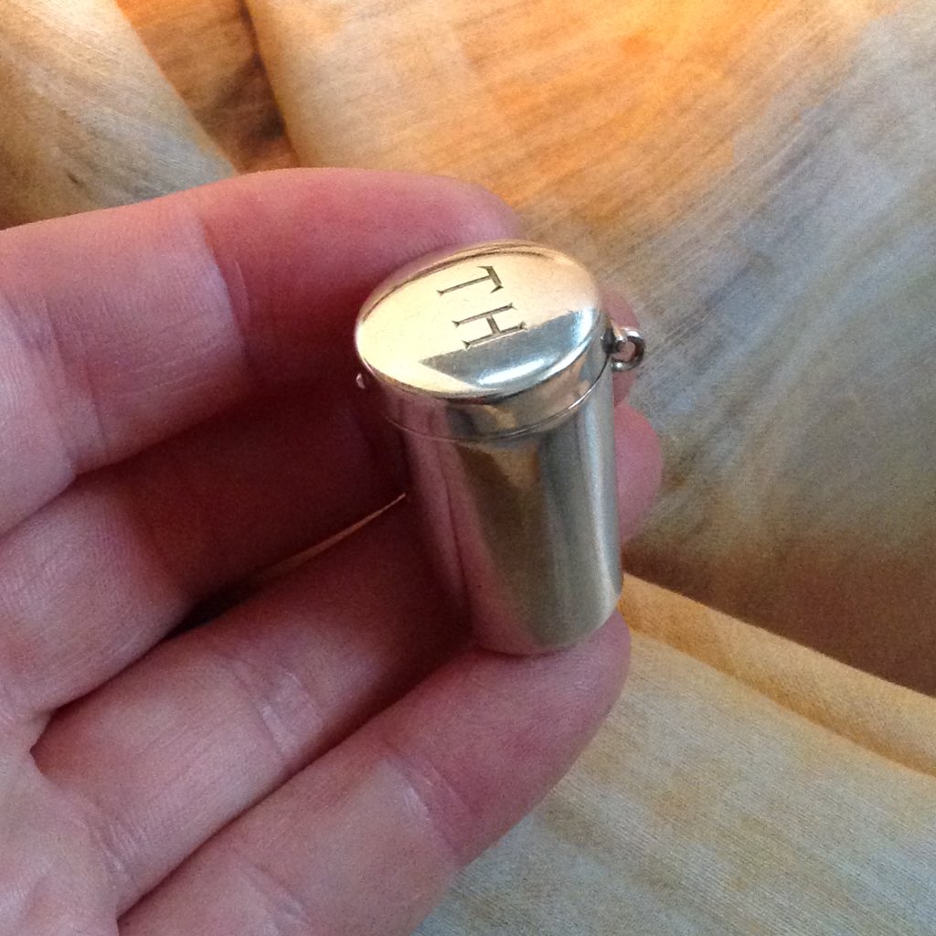 hill13_graham's tweet image. I love this #Silver Concentric #Cheroot holder in its Fitted case #ArtDeco Pikd up with n #Cawthorne 2day #Followvintage 😁😉