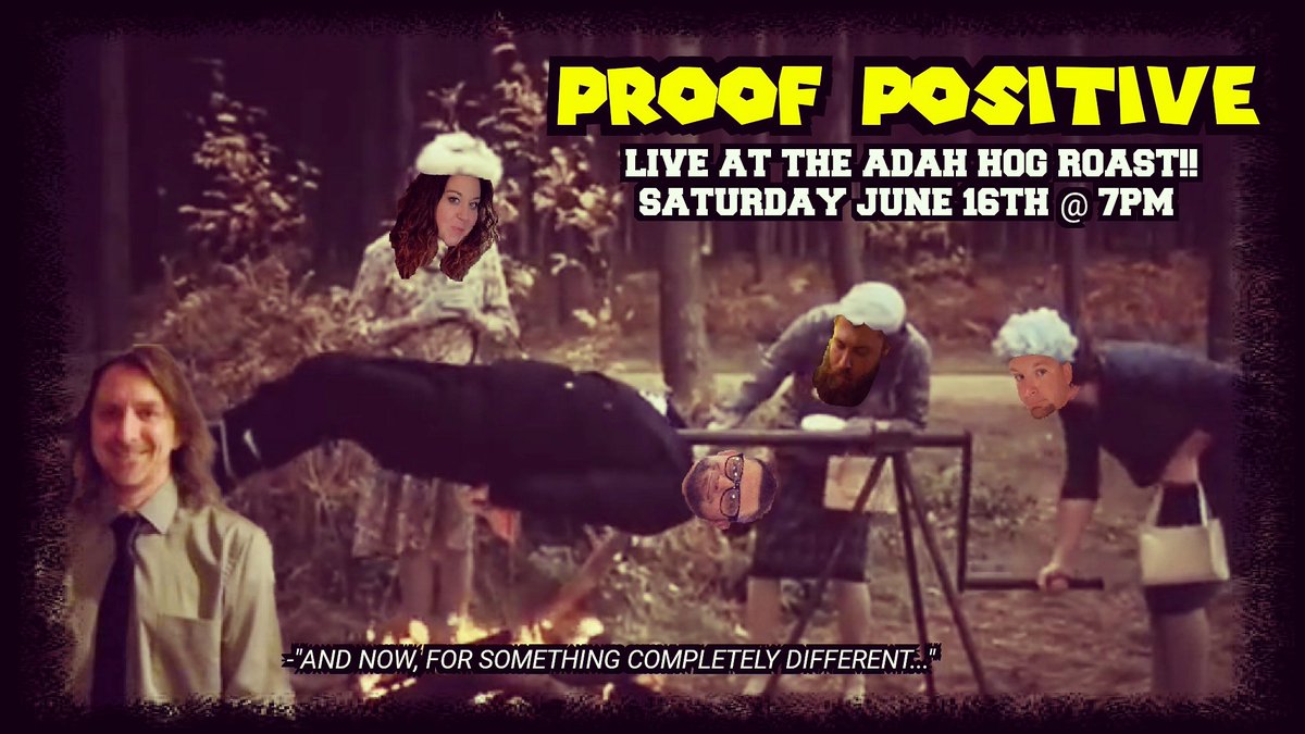 Randum_Syko's tweet photo. This weekend is in the bag, but next weekend is one to look forward to. With #FathersDay coming up, why not take him out to go see @ProofP at the Adah VFD Hog Roast this Saturday, June 16th. Proof goes on at 7pm. #ProofingOff #Livemusic #Music #LiveBand #Adah #Pittsburgh #Rock https://t.co/mC7RvvmpC8