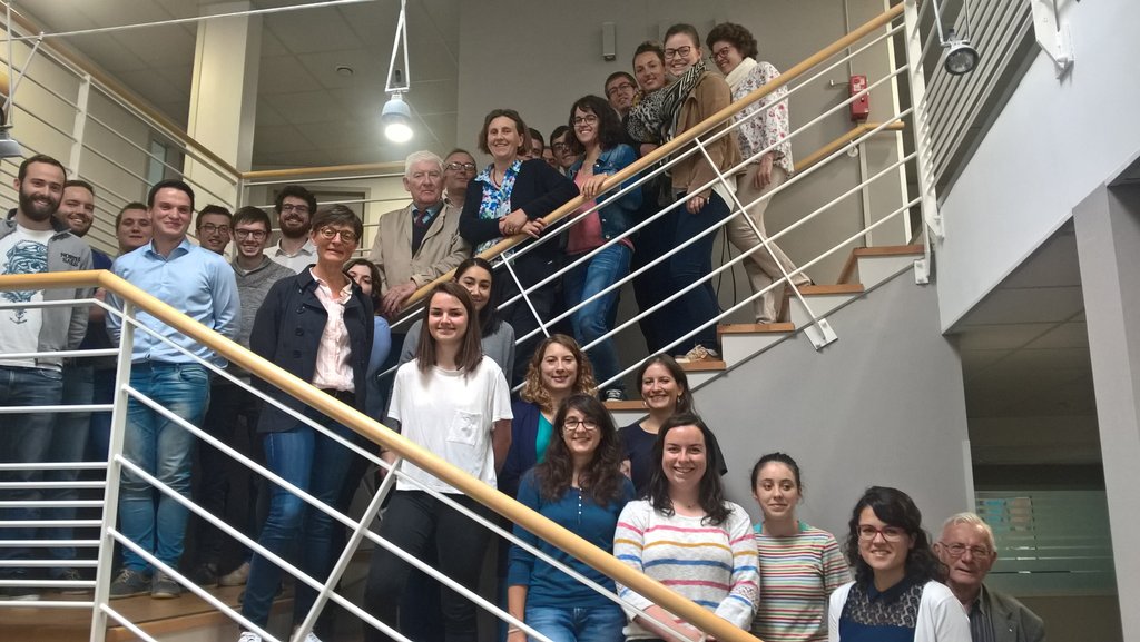 Alumni_ESA's tweet photo. Une belle journée hier avec une trentaine d'#alumniesa présents pour la visite d'Hendrix Genetics https://t.co/iyMuAS8wxw