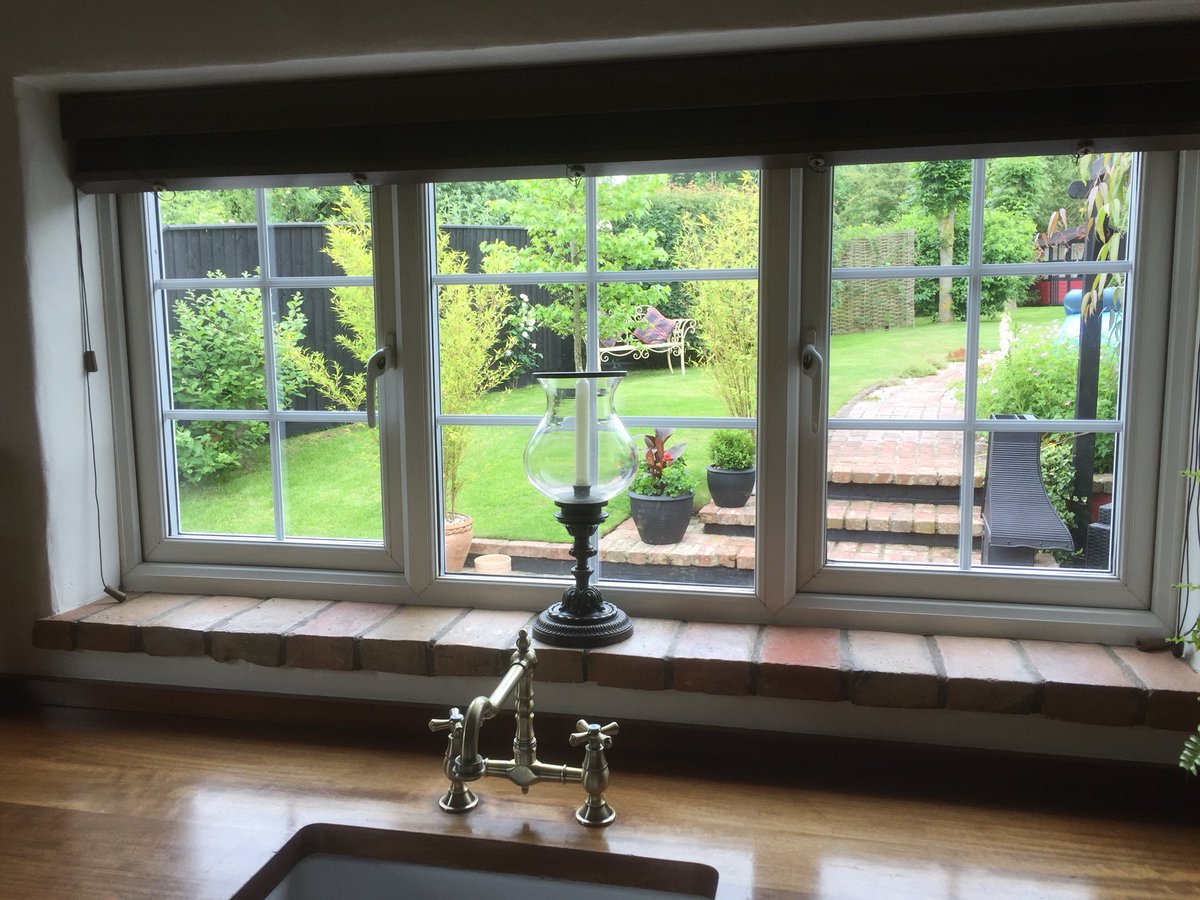 Kitchen window #countryliving #suffolkgarden #bucolic #suffolk
