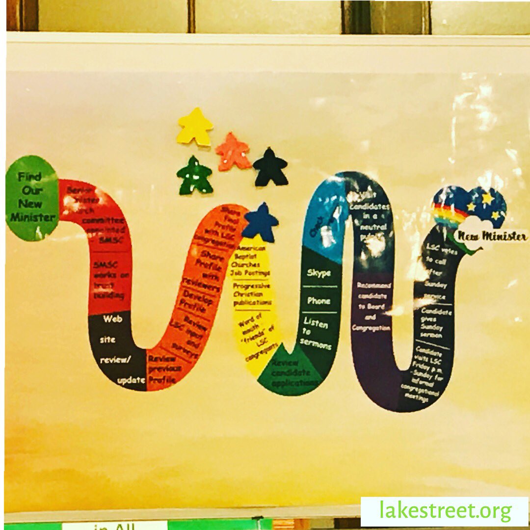 Thank you, Senior Minister Search Committee, both for all your hard work and for this lovely update on your progress!