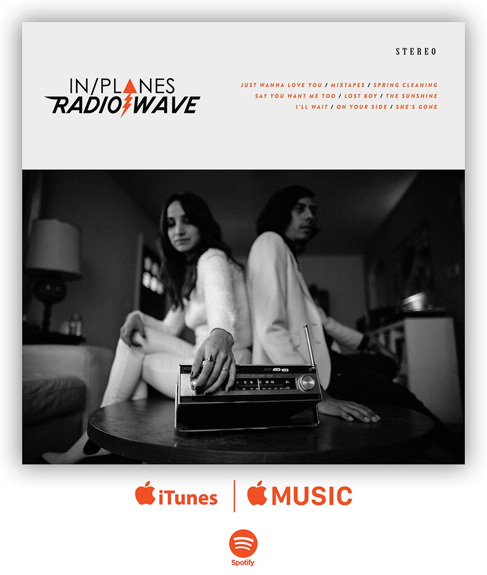 RADIO⚡WAVE available now on all digital media outlets! iTunes: apple.co/2HB34wq Spotify: spoti.fi/2sWtnrs and more! #inplanes