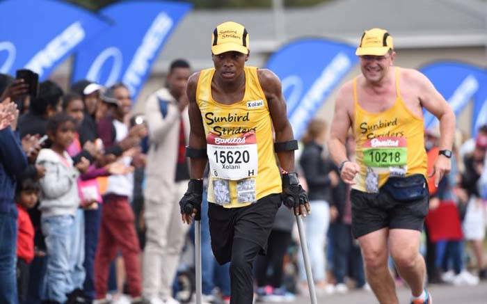 Xolani Luvuno completed the 89km #Comrades2018. Inspired! 🙌🙌🙌 📷EWN