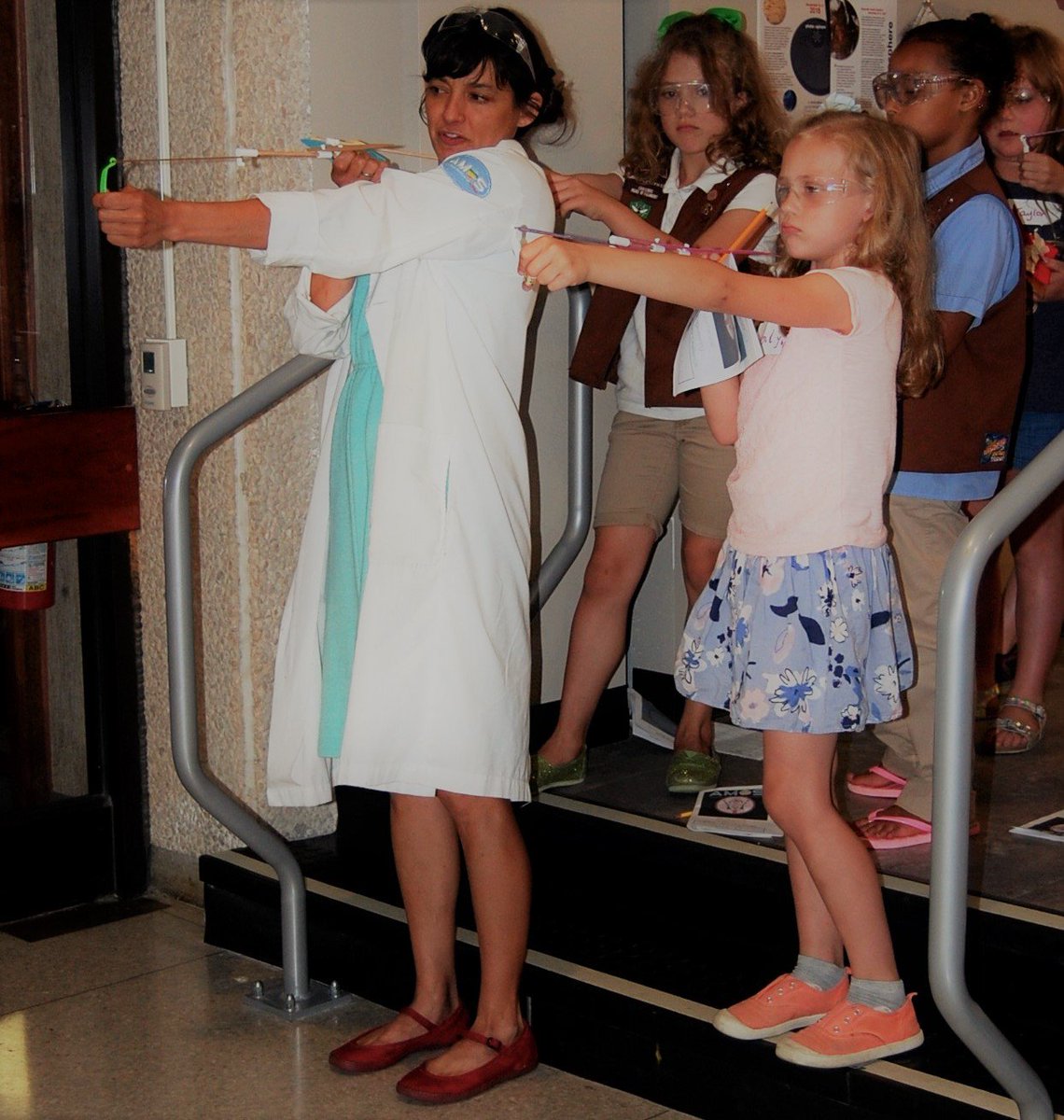 Avl_Science's tweet photo. Thank you @girlscouts for your #engineering, resilience, and great community building during our #FlightScience #STEM badge workshop "FlingFlyerDesign" #makerEd #GirlsinSTEM https://t.co/6vJty2PwUM