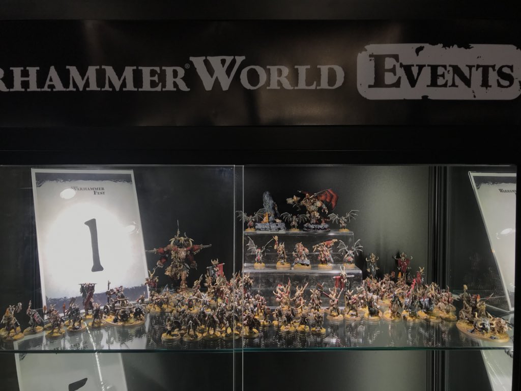 groje's tweet photo. The #Gortide finishes #HEAT3 with 2 Major victories and a nomination for best army 💚 what a great event, all goals reached 🐐we already plan for next year 🍻 #AgeofSigmar https://t.co/8xE3CNwcpd