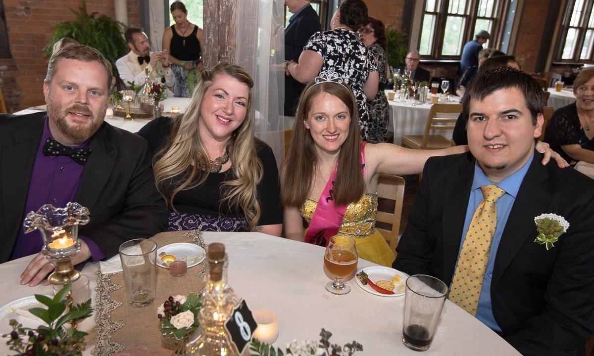 GustoBuffalo's tweet photo. Cocktails and corsages were spotted at the @beergoddesses annual Buffalo #BeerProm on Saturday. Smiles gallery:
https://t.co/NAvfJxIBU5 https://t.co/rXJ8ZW0z9O