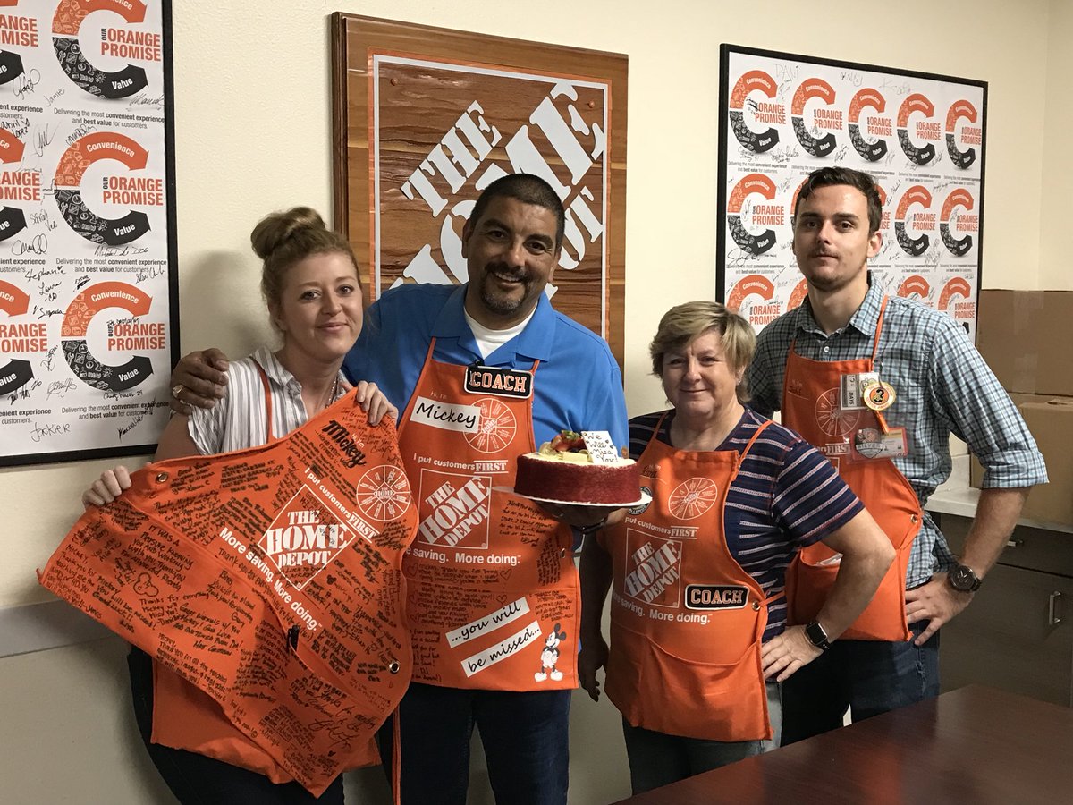 HomeDepot6650's tweet photo. 6650 Cypress going to miss @THD6650ASM. Best of luck Mickey with you new Home Depot family. #lastday #relationships @roberthdumas @Allen83hd @NotoKara https://t.co/GZve3ECA2l