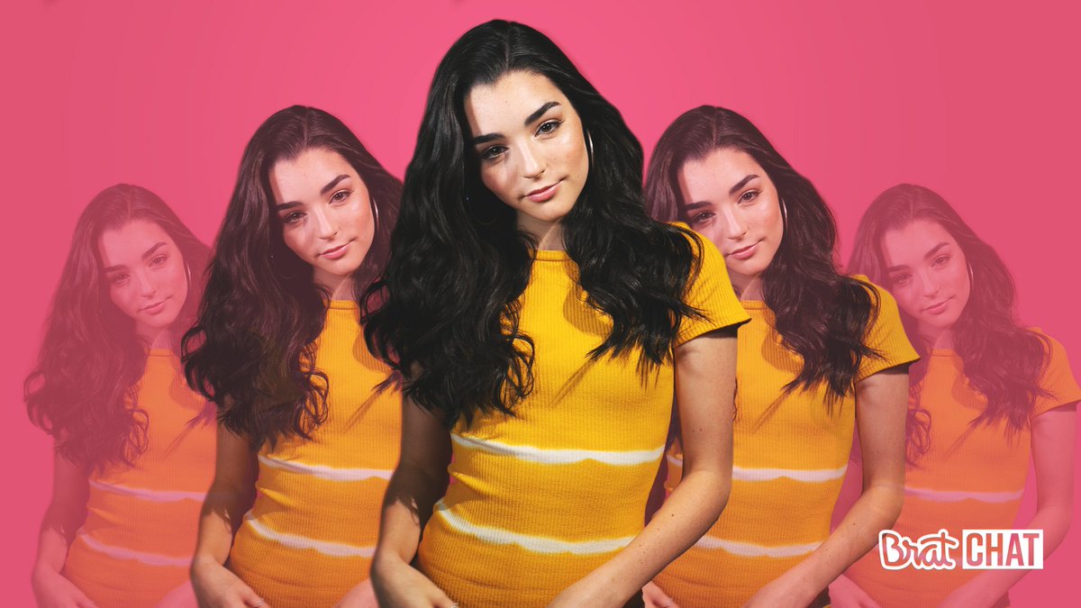 indiana's tweet photo. #BRATCHAT EPISODE 2 COMING AT 3PM β₯οΈπ€π» @brat https://t.co/U7bOTUySNy