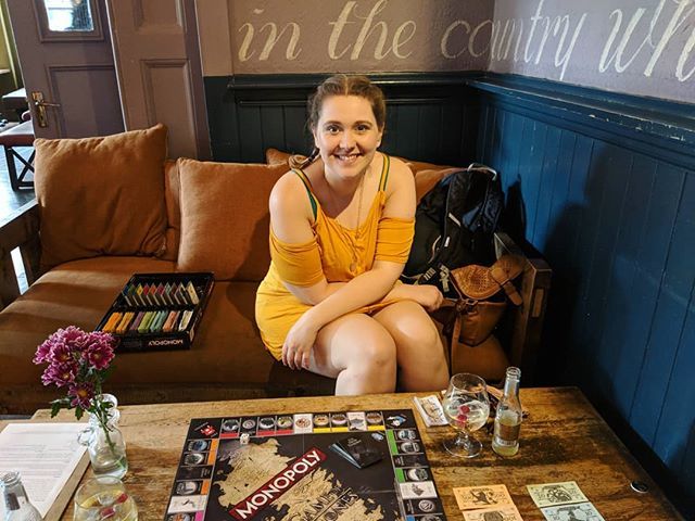 RichBiscuit21's tweet photo. "In the game of thrones, you win or you die" ⚔️☠️⚔️ This is how responsible adults spend their Sunday, right?! #monopoly #GameOfThrones #gin #pubsunday #pub #boardgames #iwillcrushhertinyskullundermyironfist https://t.co/J5FJtt1I3A https://t.co/gfQSJ9yvht