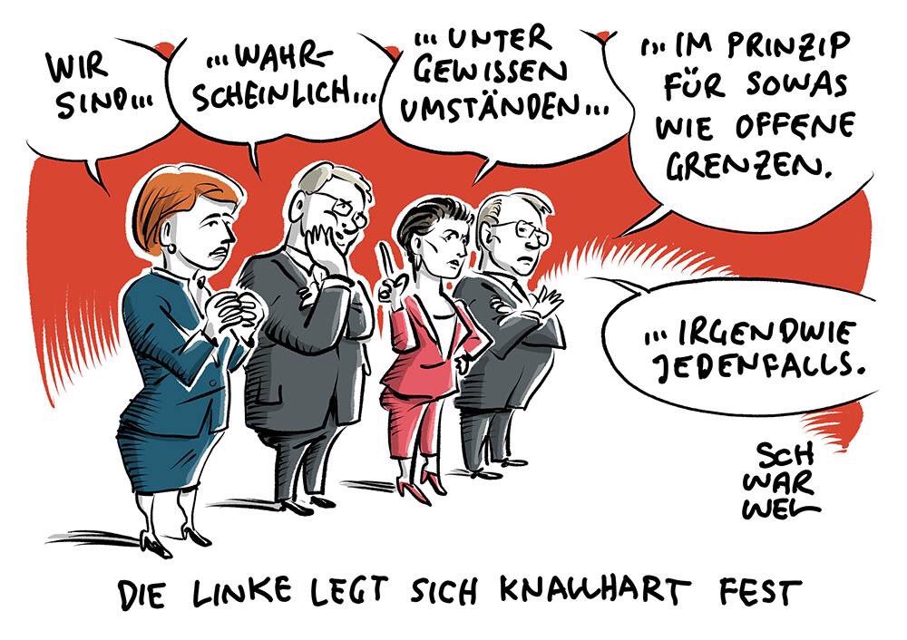 Tommy Schwarwel בטוויטר Linke Parteitag In Leipzig Streit Uber Wagenknechts Position Zur Fluchtlingspolitik T Co Kafgmipe3v Linke Dielinke Wagenknecht Asyl Fluchtlingspolitik Schwarwel T Co Erxp3v8tzt