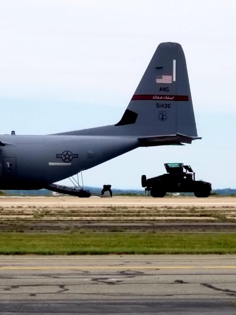 Watch as the men and women of the <a href="/RINationalGuard/">RI National Guard</a> perform C-130J operations as the RING Open House Air Show! #RIAirShow #RIsHomeTeam #WeAreRHODY