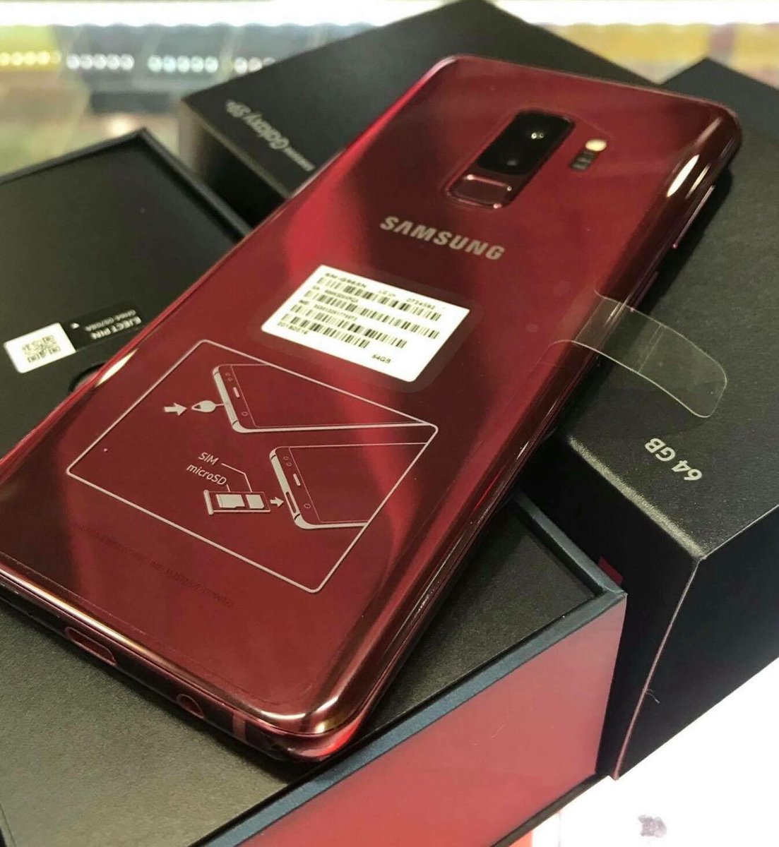 EmSovanthy's tweet photo. Samsung galaxy s9+ 64gb 
ភ្ចាប់ឡាញបង់រំលស់ មិនបាច់បង់ប្រាក់មុនបង់រំលស់
ម៉ាសុីនក្នុងមួយខែ 39.760ក្នុងមួយខែ + 65890won🇰🇭🇰🇷
010 9867 7166 민준 https://t.co/rJ4emxBbzL