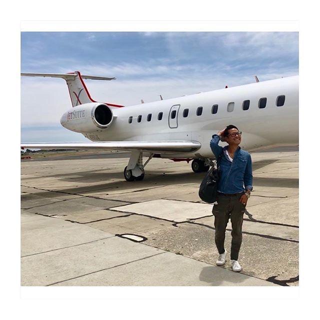 SUNDAY FUNDAY: Heading off to LA on <a href="/jetsuitex/">JetSuiteX</a> . It’s not private, but a close second!! #flyboy #travel #wanderlust #inspiration
