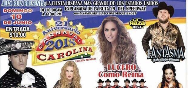 Mrciasi10's tweet image. Não importa onde seja  como for ela é #Reina sempre!!Já  estou ansiosa para vê minha Ídola Gata @LuceroMexico sendo #coroada como #Reina do #CarnavalCarolina2018 Além de cantar seus grandes sussesos #MasEnamorada hoje o Domingão promete com tantas emoções Amo