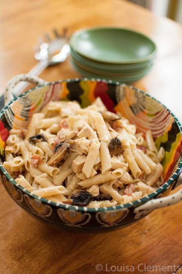 It will become a favourite pasta recipe!

Enjoy the flavours from the added chicken, bacon, mushrooms, garlic + white wine >> buff.ly/2zECe6C #
#chicken #foodie #pasta