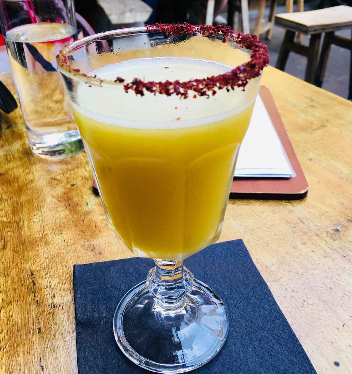 GinTravel's tweet photo. It’s after 5...time to enjoy a well deserved break in the sun @YamamoriDublin!Trying a #FujiFusion🍸#Beefeater #gin, #midori &amp; 🍋 #Ginlicious https://t.co/9v1IfwvMpA