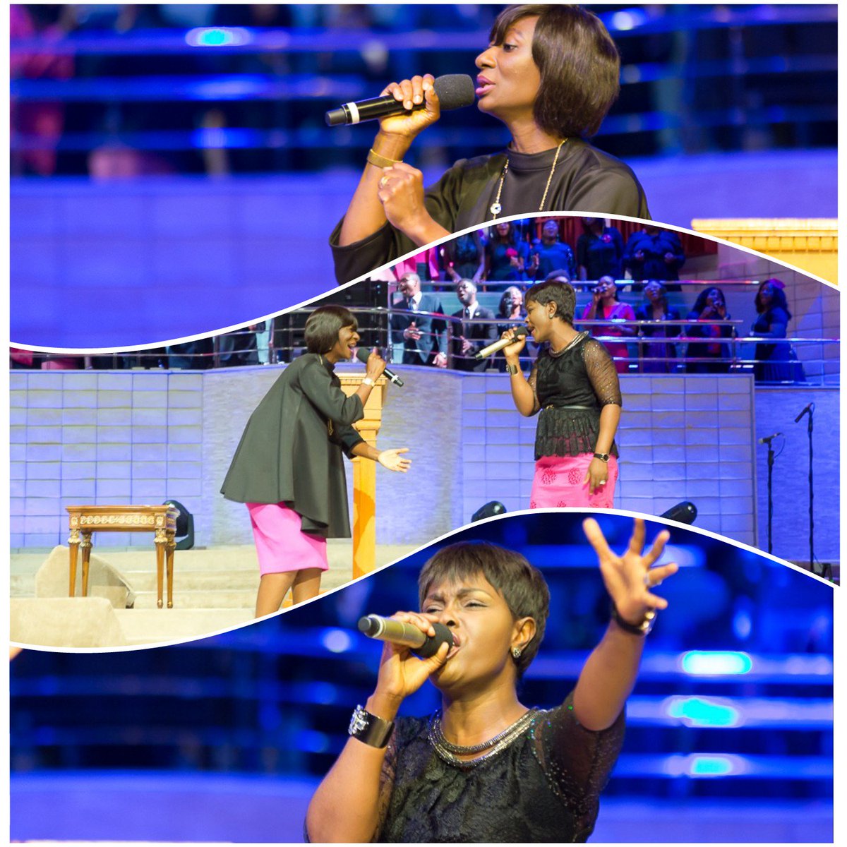 HouseOnTheRock's tweet photo. 🎶When I say that Name,
Mountains skip like rams.
When I say that that Name, demons tremble. When I say that Name… That name that has all power...That Name is Jesus… Jesus...It's a Name above all other name...🎶
@SimplyKike @onosariyo
#HOTRService https://t.co/jaYOmmxapJ