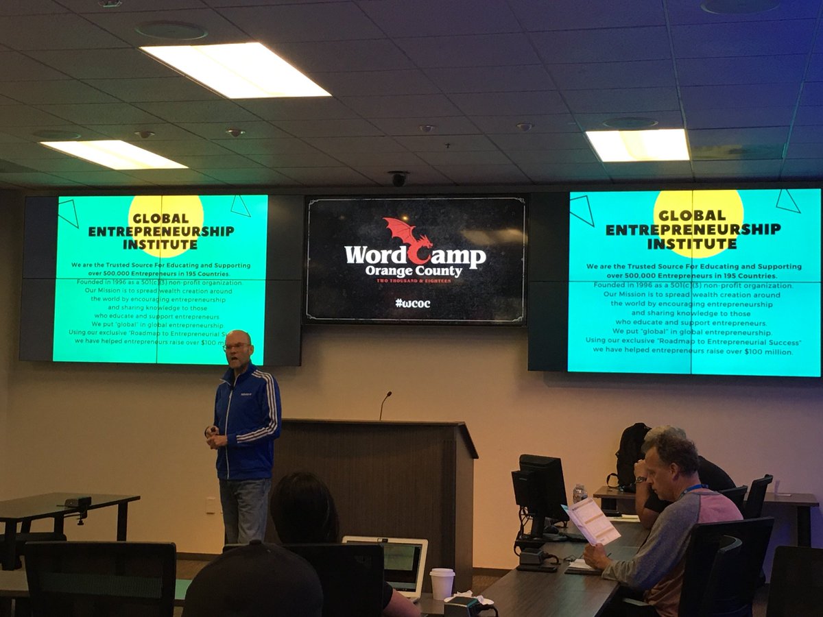 RossTeasley's tweet photo. #wcoc Phrase of the day at @OCWordCamp comes from Robert Price: “Put it in your noodle” (don’t just take pic of slide) https://t.co/rhgxF9rUTh