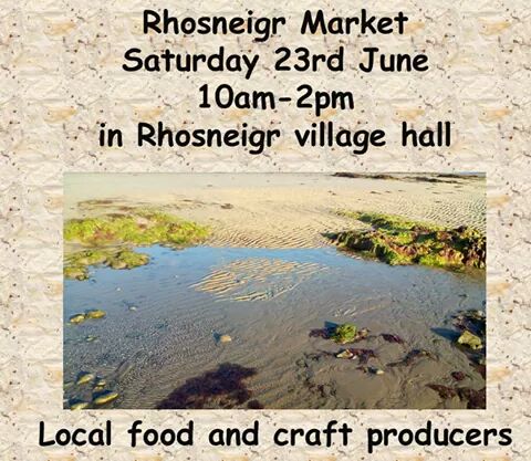 RhosneigrMarket's tweet photo. We are looking forward to seeing you at our next market on Saturday 23rd June, in #Rhosneigr village hall.
#Anglesey #Wales #SupportLocal #BuyLocal #DiaryNote https://t.co/MjKRosGKqF