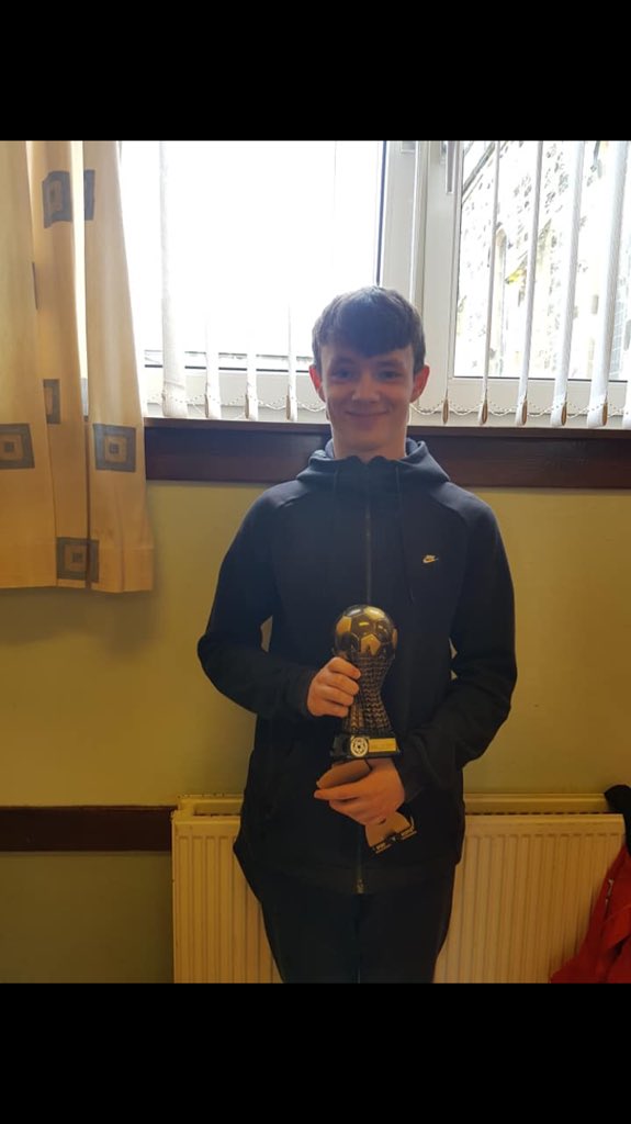 Coaches player of the year Kenneth Storie