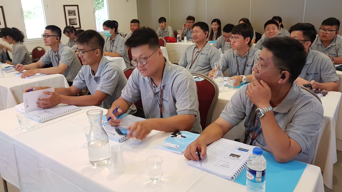 We welcome our guests from Taiwan who came to the Israeli Dairy School for 10 days #Dairy #Herd #Management #Seminar. We wish all participants successful seminar!