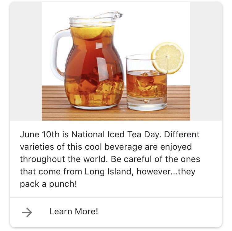 NatlDayUpdate's tweet image. Cheers! It’s #nationalicedteaday — check out @WorldofTea’s outlook from industry experts #teaevents (not tea parties) + #healthbenefits top the list specialtyteaalliance.org/world-of-tea/2…
