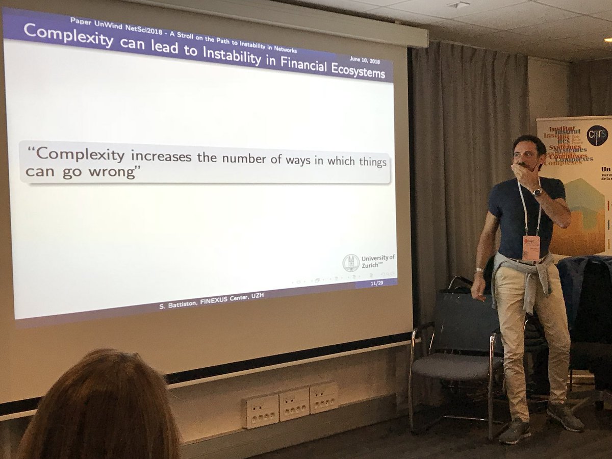 Last paper to unwind: @zbattiz puts this slide up...

...the audience collectively nods.

Outstanding series of speakers, thanks a ton to the support from <a href="/netsci2018/">NetSci 2018</a> <a href="/vcolizza/">Vittoria Colizza</a> <a href="/alainbarrat/">Alain Barrat</a>!