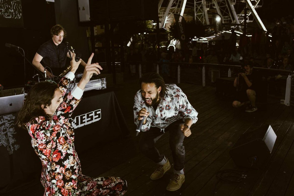 #JacaSATop20 <a href="/TheKiffness/">The Kiffness</a> and <a href="/Mathewgoldmusic/">Mr Gold</a>’s ‘Too Blessed to be Stressed’ is sweet number 16.