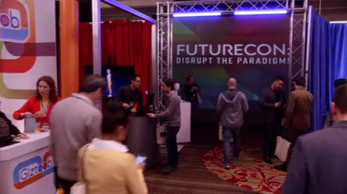 HackaconR's tweet image. Même dans Unbreakable Kimmy Schmidt, ça disrupte dur.