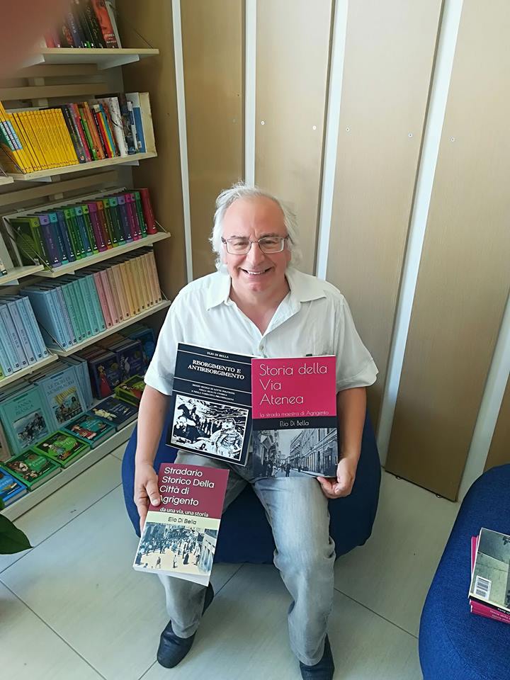 Disponibili i nuovi libri di <a href="/ElioDiBella/">Elio Di Bella</a> su Agrigento

1) Stradario storico della Città di Agrigento;
2) Storia della via Atenea;
3) Risorgimento e antirisorgimento a Girgenti.