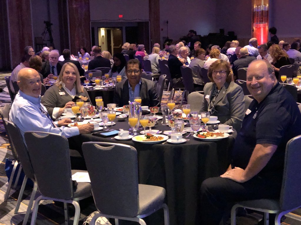 acbspglobal's tweet photo. Getting things started this morning at breakfast with Accreditation Honorees! #ACBSP2018 https://t.co/IPx1VQ2Fi0
