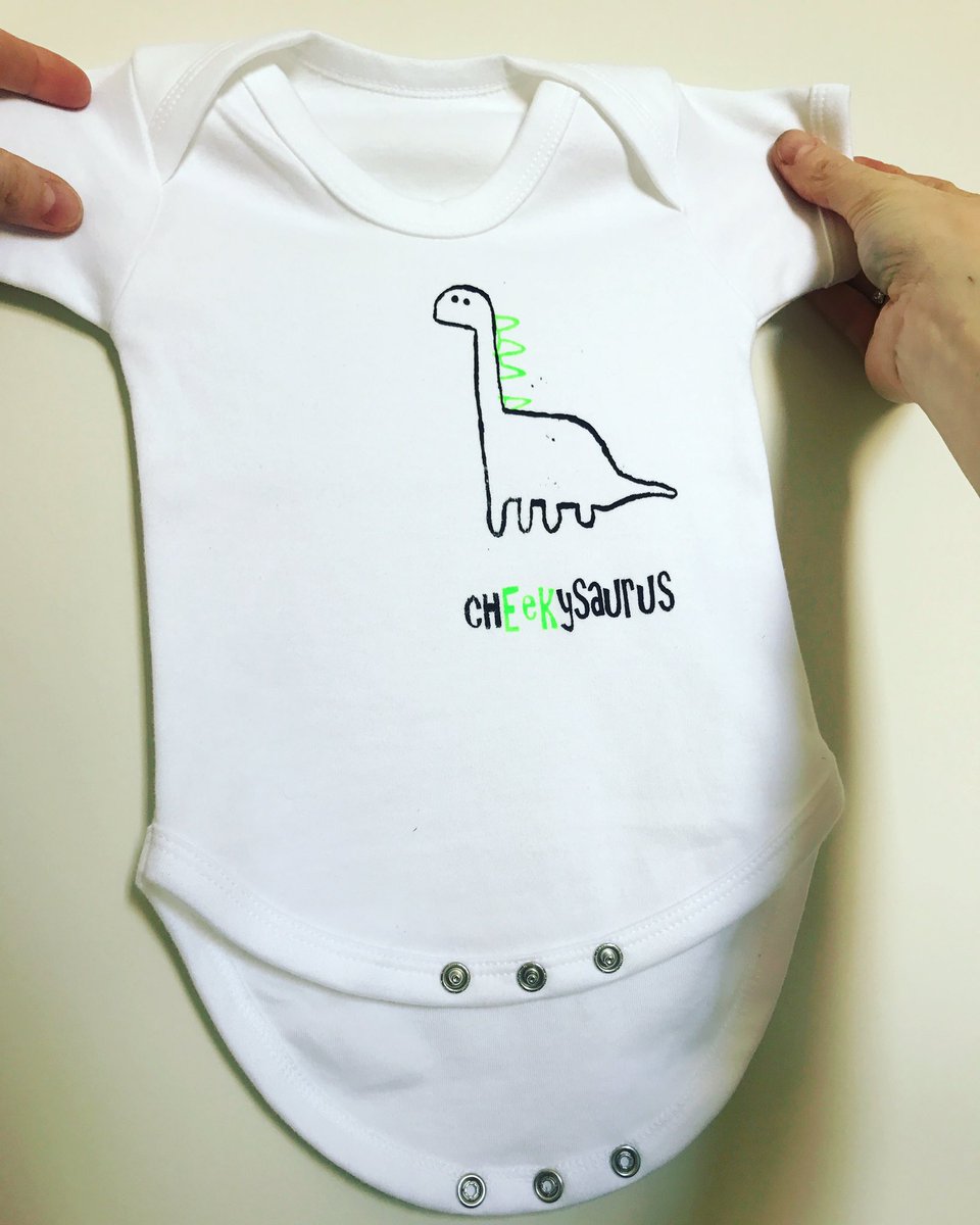 cocoa_marmalade's tweet photo. Last day to order your fathers day daddysaurus/ papasaurus/cheekysaurus t-shirts...
.
.
#cheekysaurus #daddysaurus #papasaurus #tshirt #fathersdaygiftideas #fathersday #dinosaur #handprinted #screenprinting https://t.co/toNqjeXos2