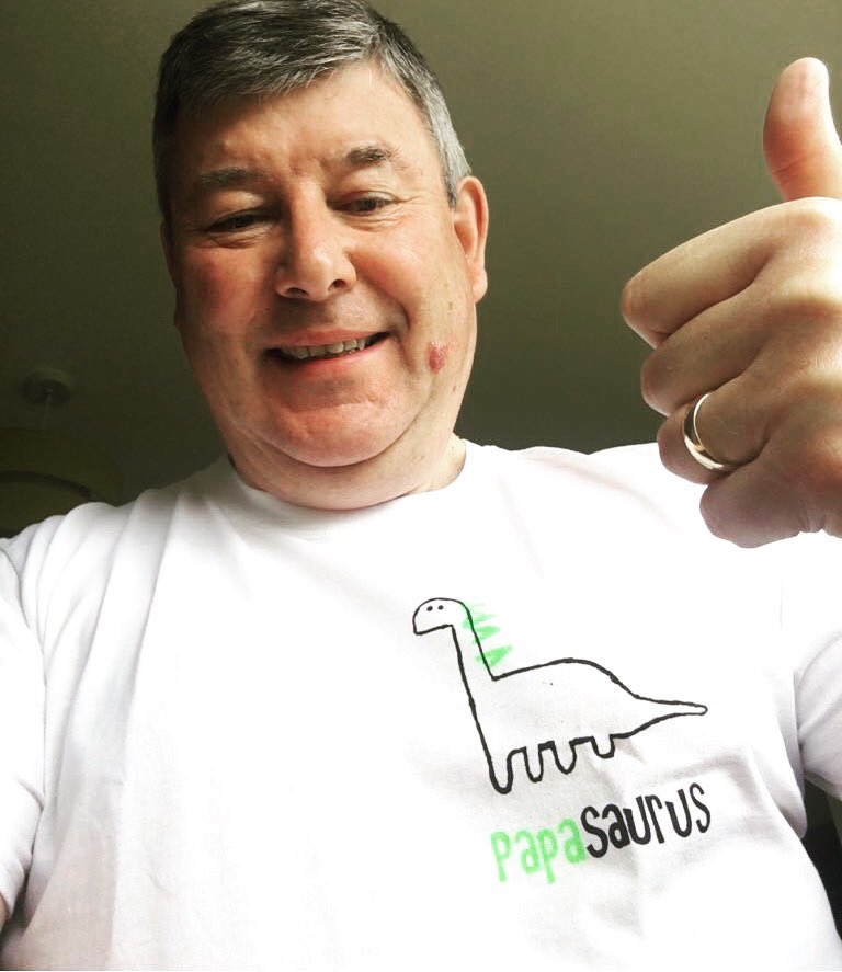 cocoa_marmalade's tweet photo. Last day to order your fathers day daddysaurus/ papasaurus/cheekysaurus t-shirts...
.
.
#cheekysaurus #daddysaurus #papasaurus #tshirt #fathersdaygiftideas #fathersday #dinosaur #handprinted #screenprinting https://t.co/toNqjeXos2