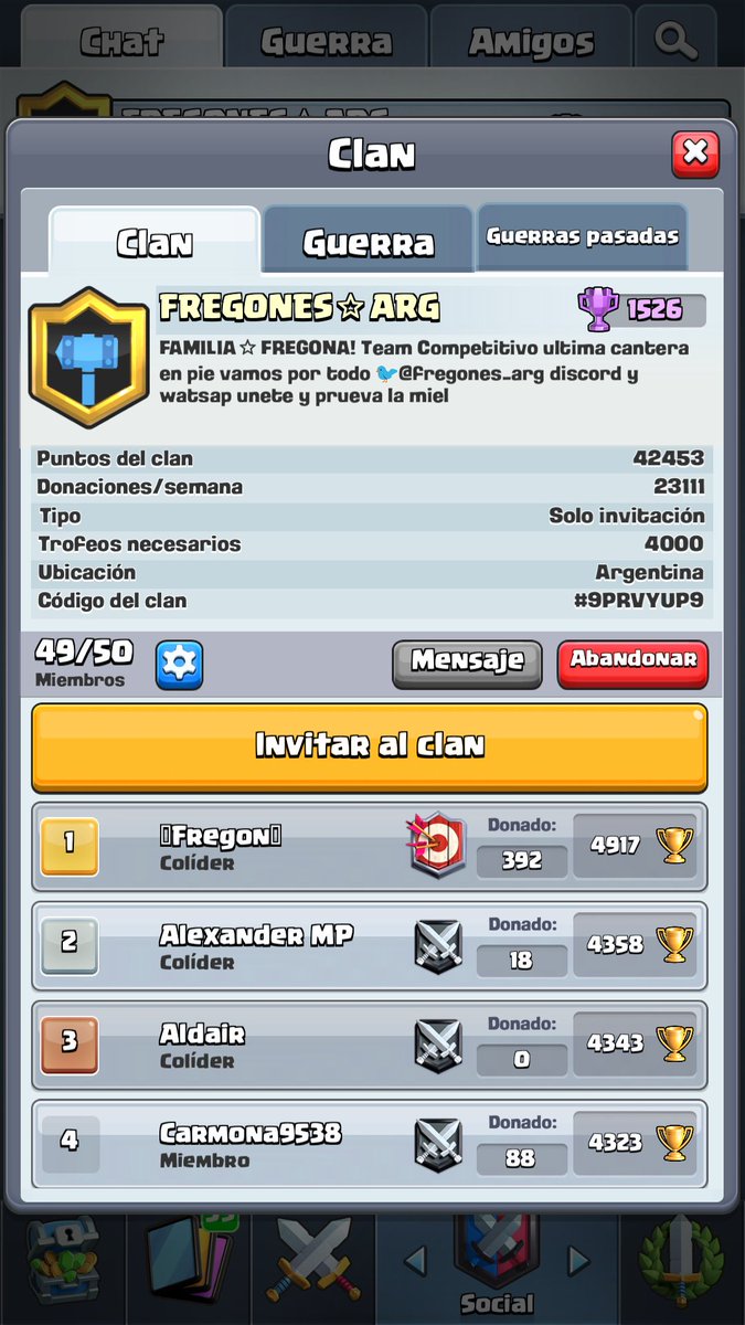 Logramos llegar a liga oro , Felicidades a todo el clan por este gran logro que lo hicimos entre todos y ahora a seguir subiendo 💪