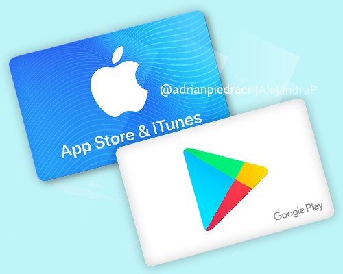 SORTEO!😼
Tarjeta de 15$ USD iOS o Android!!

👉🏻Requisitos:
  -Seguir a @asuchiniCR 
  -Seguirme (<a href="/adrianpiedracr/">AdrianPiedra</a>)
  -RT🔁

Finaliza el 15/06!🤠