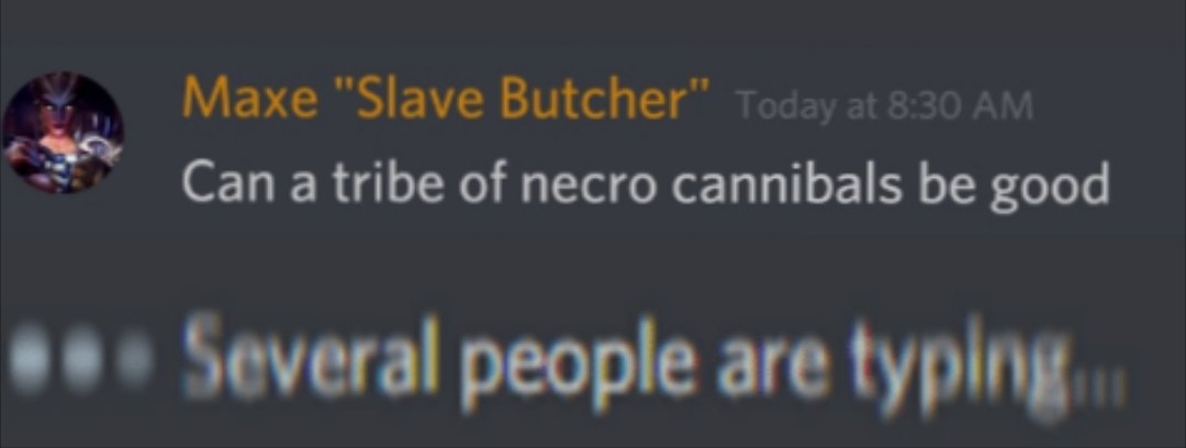 ThatDumbBitchOF's tweet photo. #dnd #alignmentsystem #kindnecromancer #paladin
The kind of debates we have in our Dungeons and Dragons chat https://t.co/bfhPAVBbtf