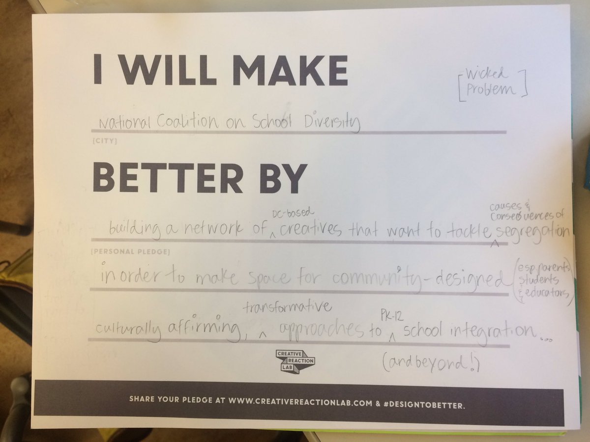 diverse_schools's tweet photo. #ACDReverb: Thank you for an incredibly inspiring two days. We hope to stay in touch and connect with your community about our work! #ncd50 #communitydesign #designtobetter @CreativeRxlab @NCMaryland @ACDtweets https://t.co/MeEg71rSyl