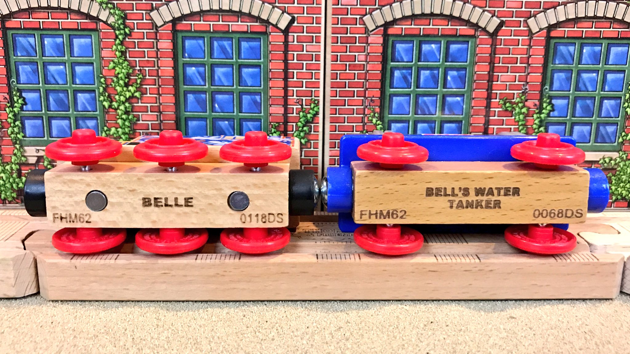 Thomas and friends deals wooden railway belle
