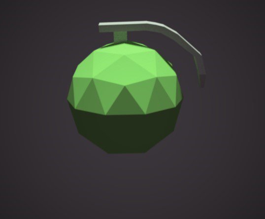SauceStudios's tweet photo. Low poly nade https://t.co/m1uYnkQm5D