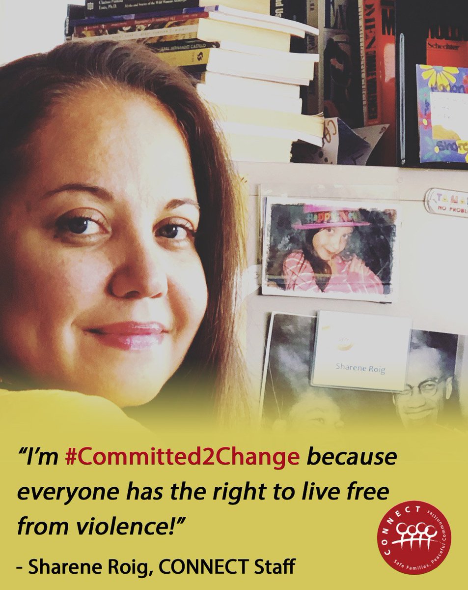 CONNECT_NYC's tweet photo. #Committed2Change
I’m #Committed2Change because everyone has the right to live free from violence!
- Sharene Roig, CONNECT Staff https://t.co/c2uBLbpF9v
